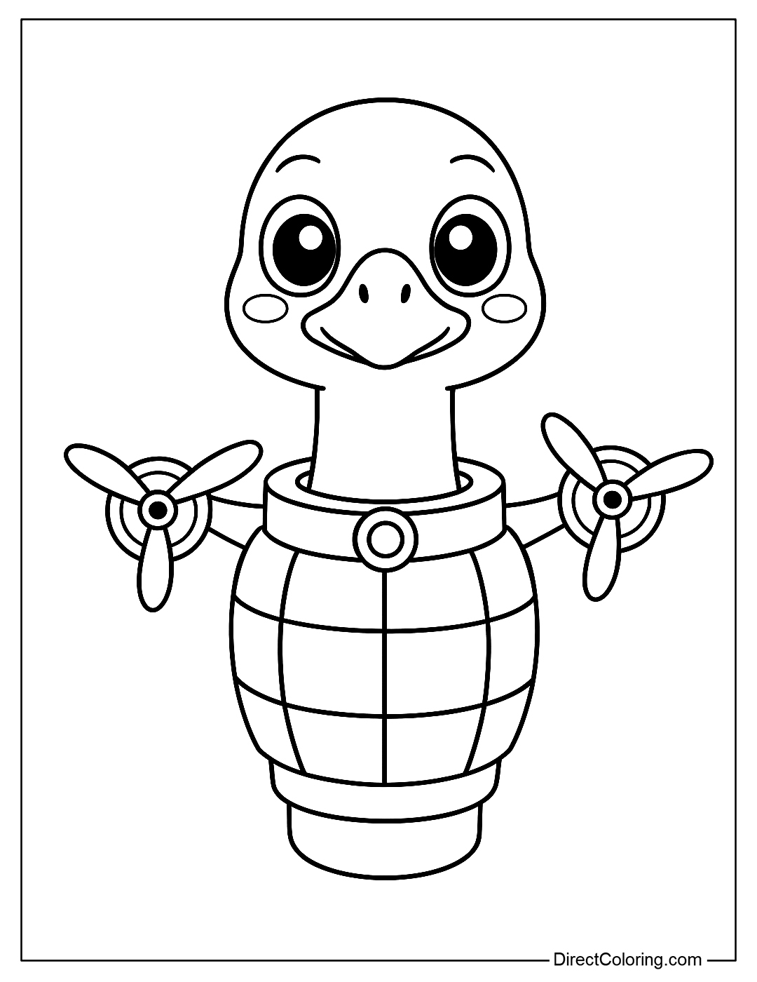 Incredibox Sprunki Bombombini Gusini Coloring Page